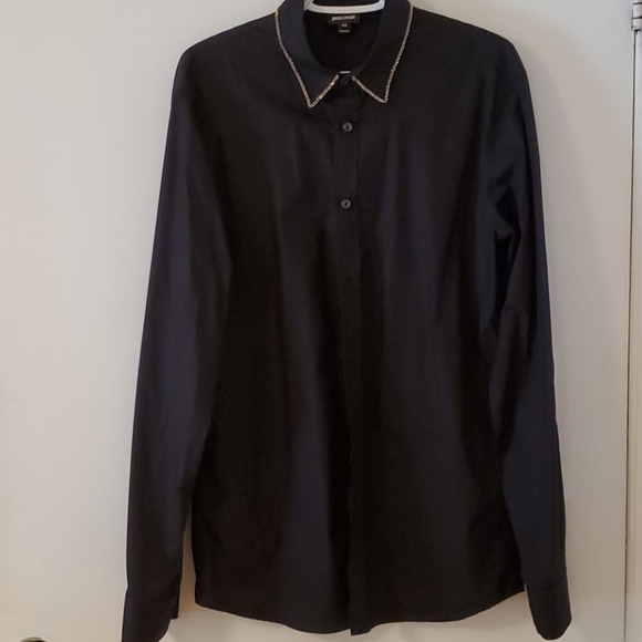 Just Cavalli black shirt size M - Picture 2 of 5